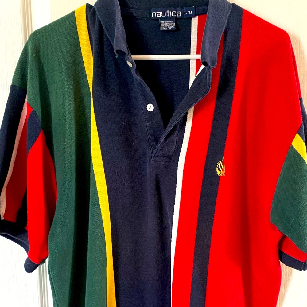 Color block Nautica polo